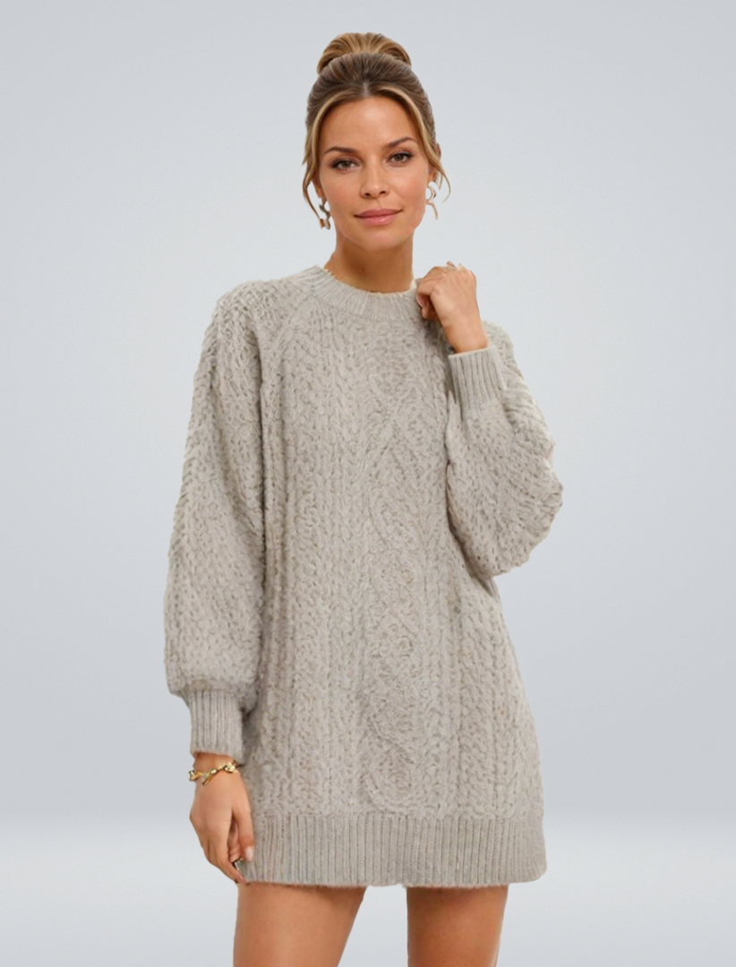 Olivia | Robe Pull en Maille Luxe