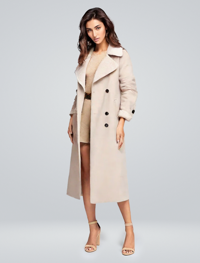 Audrey | Mant coat luxe doublé