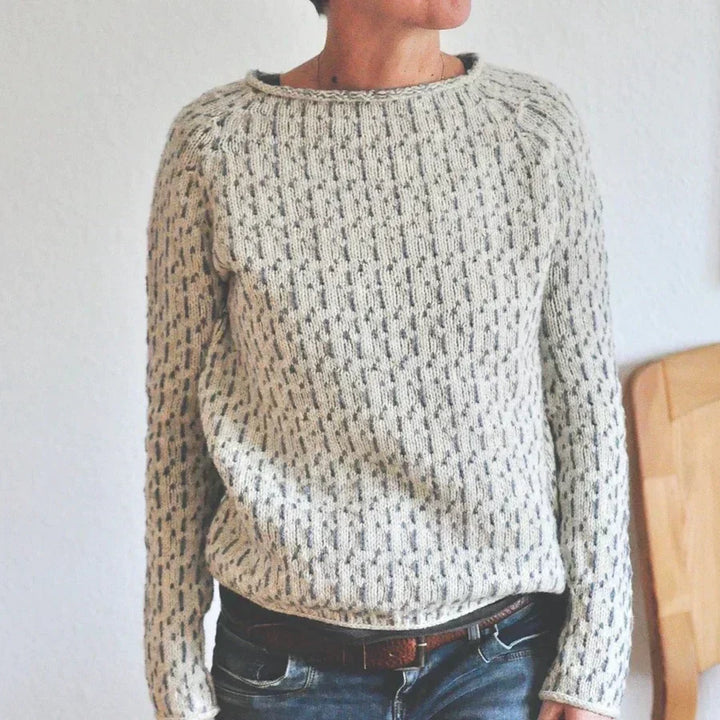 Justine | Pull élégant en tricot