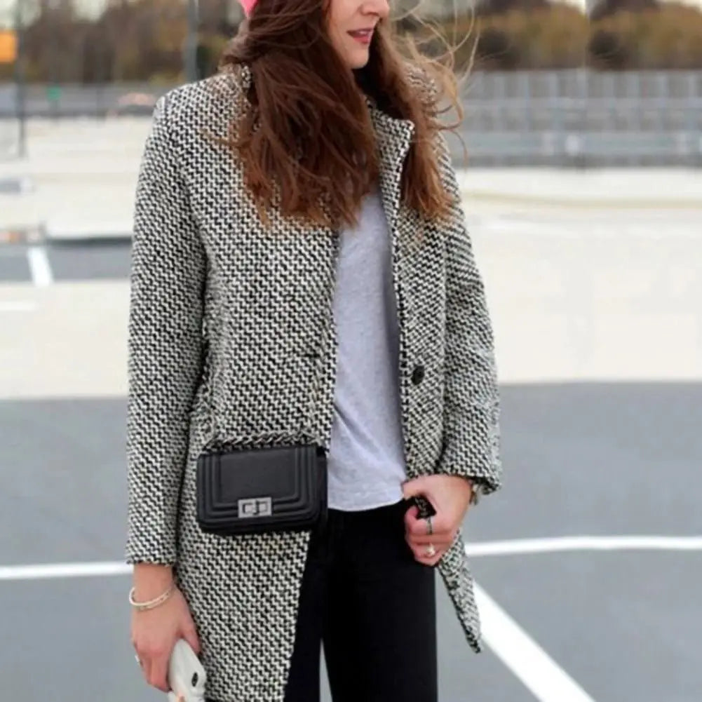 Catherine | Manteau en laine d'hiver