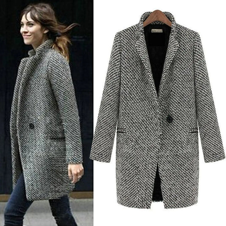 Catherine | Manteau en laine d'hiver