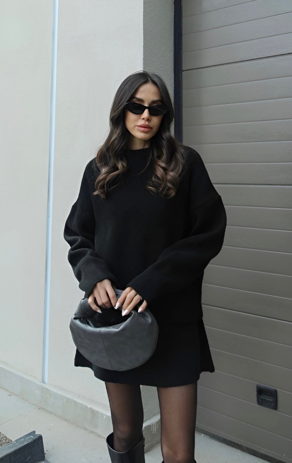 Claudia | Ensemble Oversize en Sweat et Jupe