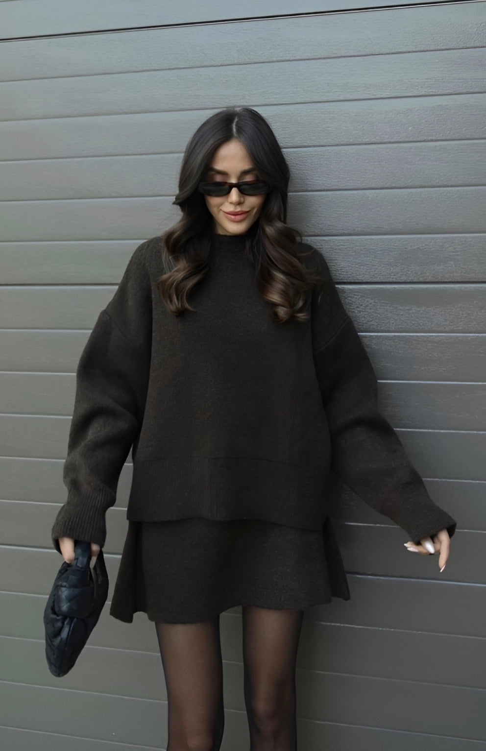 Claudia | Ensemble Oversize en Sweat et Jupe