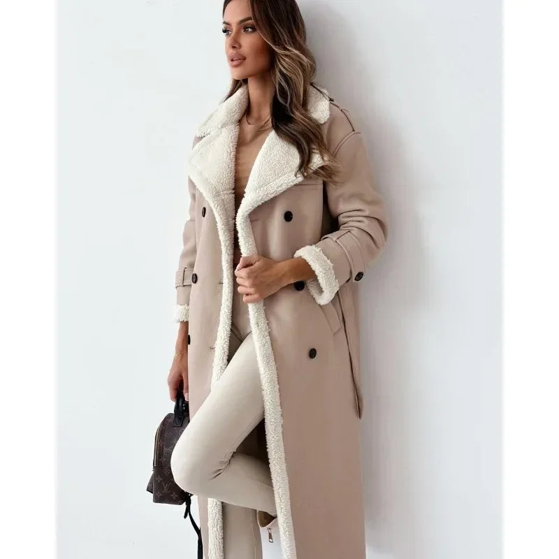 Audrey | Mant coat luxe doublé