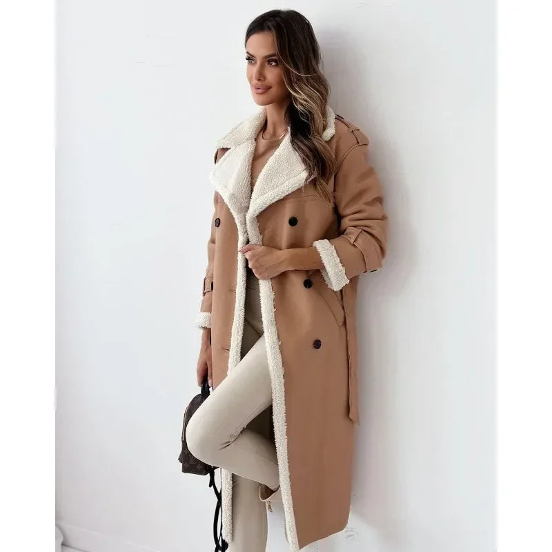 Audrey | Mant coat luxe doublé