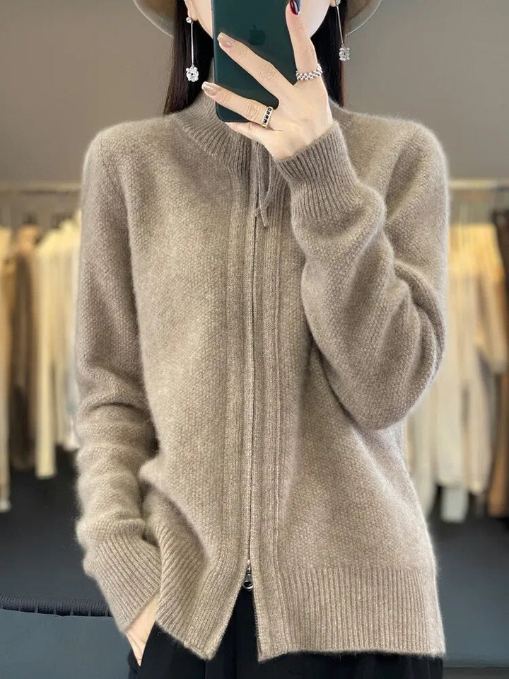 Marion | Cardigan zippé confortable