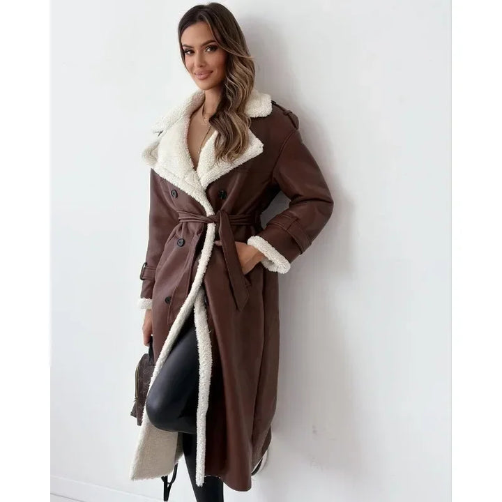 Audrey | Mant coat luxe doublé