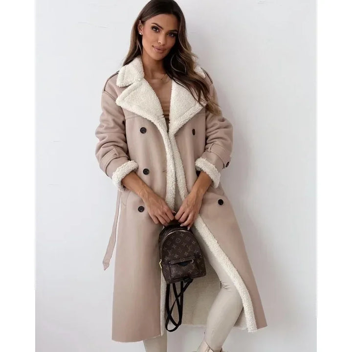 Audrey | Mant coat luxe doublé