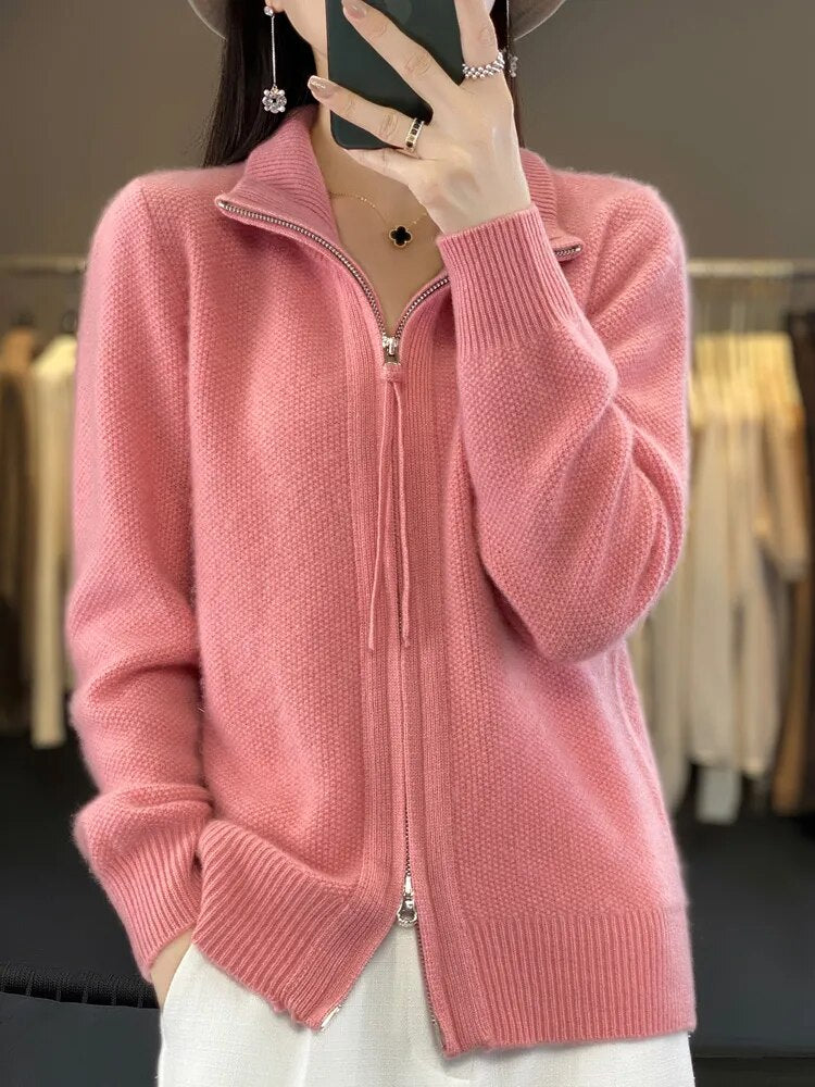 Marion | Cardigan zippé confortable