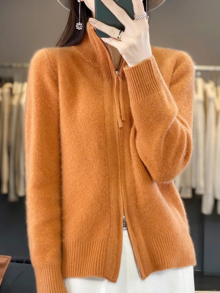 Marion | Cardigan zippé confortable