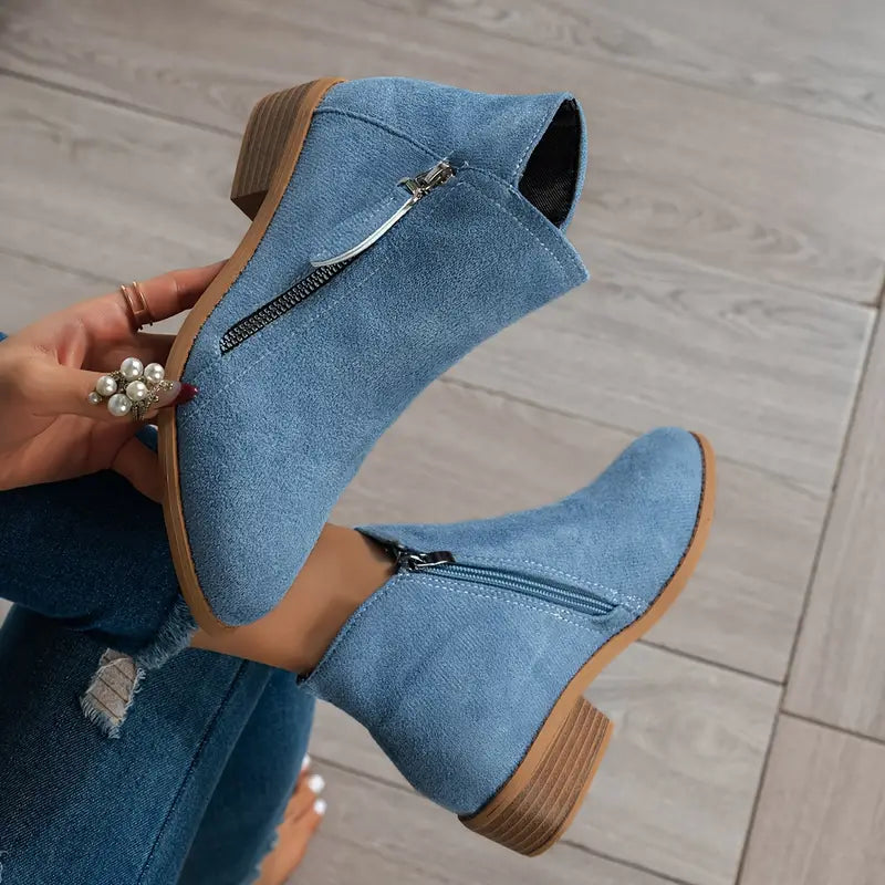 Nova | Bottines en daim