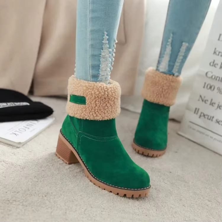 Gaëlle | Bottes en Cuir Élégantes et Chaleureuses