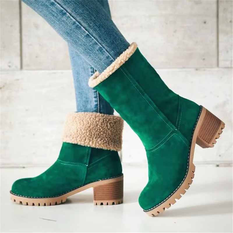 Gaëlle | Bottes en Cuir Élégantes et Chaleureuses